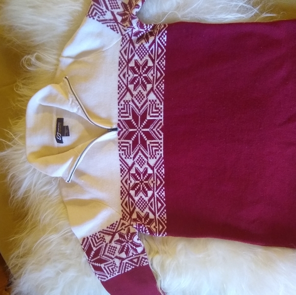 100% Merino wool Eddie Bauer sweater - Picture 5 of 5